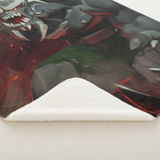 Oneindige Crisis Doomsday illustratie Sherpa Deken (3/4)