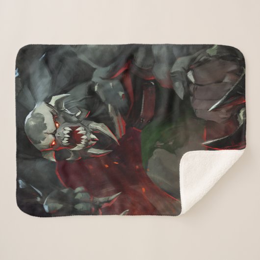 Oneindige Crisis Doomsday illustratie Sherpa Deken (Voorkant (horizontaal))