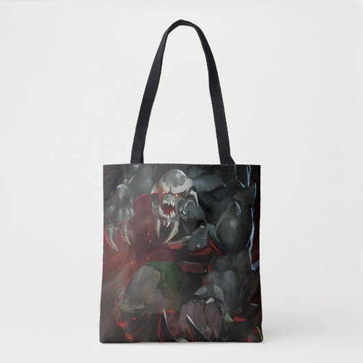 Oneindige Crisis Doomsday illustratie Tote Bag (Voorkant)
