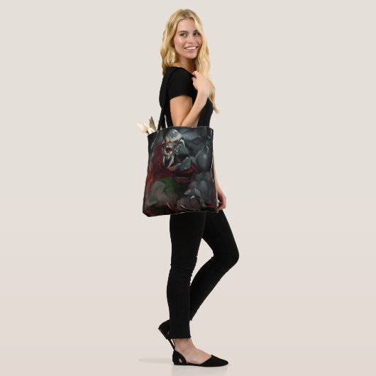 Oneindige Crisis Doomsday illustratie Tote Bag (Op model)