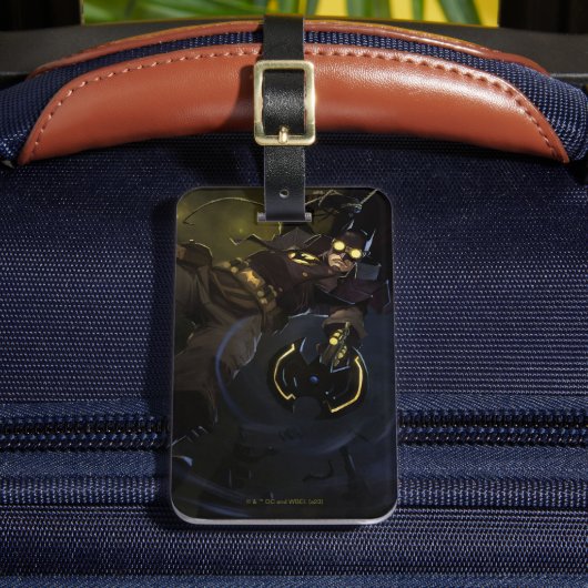 Oneindige Crisis Gaslight Batman Illustratie Bagagelabel (Voorkant Insitu 2)