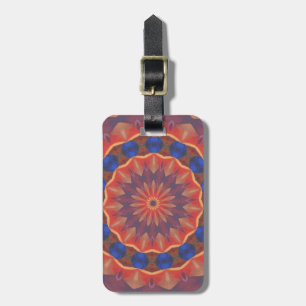 Oneindige Diversiteit Mandala Bagagelabel