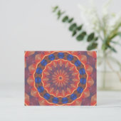 Oneindige Diversiteit Mandala Briefkaart (Staand voorkant)