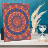 Oneindige Diversiteit Mandala Fotoplaat (Zijkant)