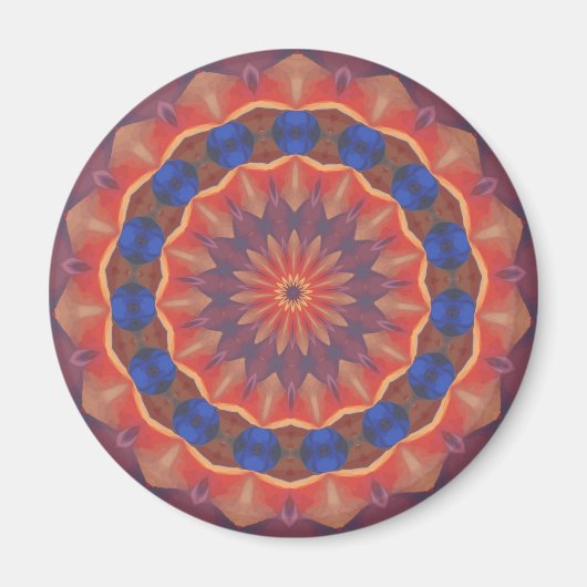 Oneindige Diversiteit Mandala Magneet (Voorkant)