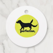 Oneindige elegantie bedankjes labels (Achterkant)