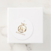 Oneindige elegantie bedankjes labels (In situ)