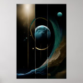 oneindige entiteit poster (Voorkant)