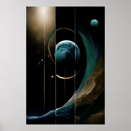 oneindige entiteit poster (Voorkant)