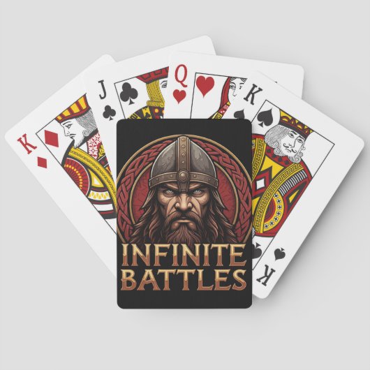 Oneindige gevechten pokerkaarten (Achterkant)