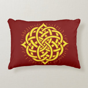 Oneindige Harmonie: Heilige Mandala Keltische Symb Accent Kussen