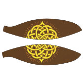 Oneindige Harmonie: Heilige Mandala Keltische symb Basketbal (Panelen)