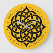 Oneindige Harmonie: Heilige Mandala Keltische symb Grote Klok (Voorkant)
