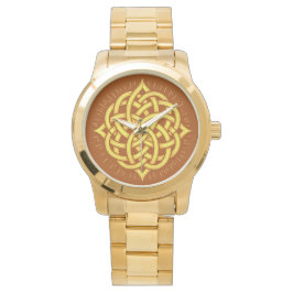 Oneindige Harmonie: Heilige Mandala-Keltische Symb Horloge