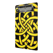 Oneindige Harmonie: Heilige Mandala Keltische symb Mini Klembord (Angled2)