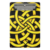 Oneindige Harmonie: Heilige Mandala Keltische symb Mini Klembord (Voorkant)