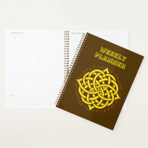 Oneindige Harmonie: Heilige Mandala-Keltische Symb Planner