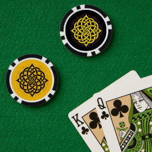 Oneindige Harmonie: Heilige Mandala Keltische Symb Poker Chips
