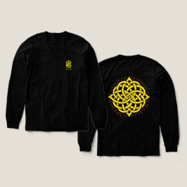 Oneindige Harmonie: Heilige Mandala Keltische symb Tri-Blend Shirt
