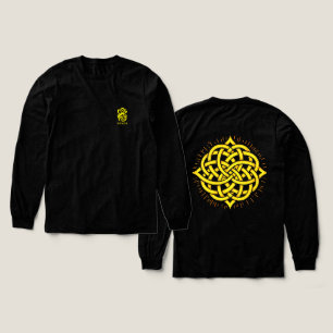 Oneindige Harmonie: Heilige Mandala Keltische symb Tri-Blend Shirt