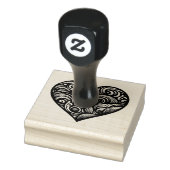 Oneindige HEart 2.5" x 2.5" rubberen stempel (Stempel)
