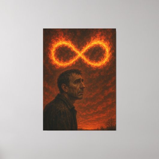 Oneindige hel canvas afdruk (Voorkant)