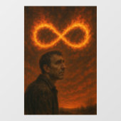 Oneindige hel raamsticker (Vel)