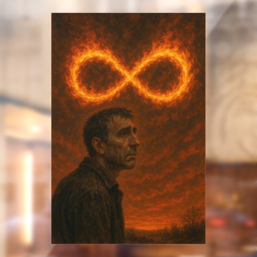 Oneindige hel raamsticker (Vel 2)