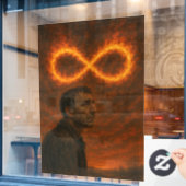 Oneindige hel raamsticker (Cafe Raam)