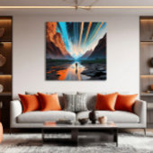 Oneindige Horizon Canvas Afdruk