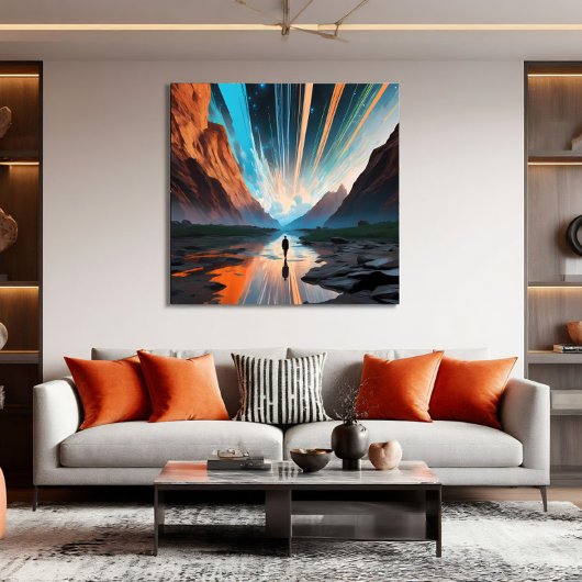 Oneindige Horizon Canvas Afdruk