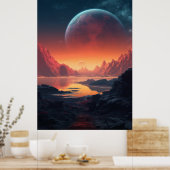 Oneindige Horizons: Voorbij de grenzen van de werk Poster (Keuken)