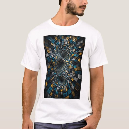 Oneindige Illusie Wervel T-Shirt (Voorkant)