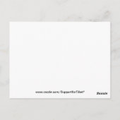 Oneindige Knoop Symbool Briefkaart (Achterkant)