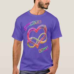 Oneindige Liefde 2 Oneindige liefde regenboogkleur T-shirt