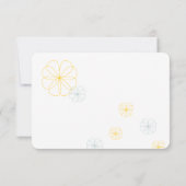 Oneindige liefde bruiloft RSVP (Achterkant)