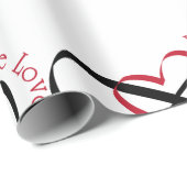 oneindige liefde cadeaupapier (Rol Hoek)