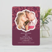 Oneindige Liefde Foto Uitnodiging (Staand voorkant)