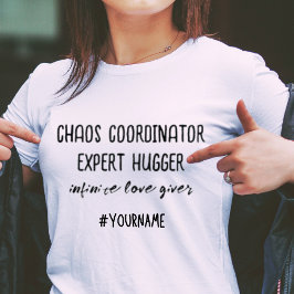 Oneindige Liefde Giver Hugger Schattigee Moederdag T-shirt