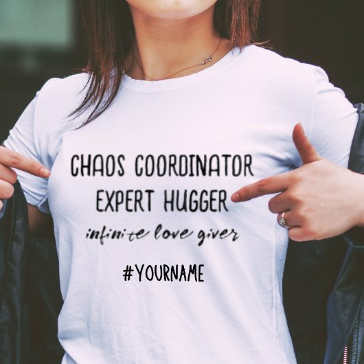 Oneindige Liefde Giver Hugger Schattigee Moederdag T-shirt