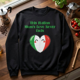 Oneindige Liefde Italiaanse Moeder Familie Voor Al Trui