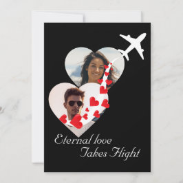 Oneindige Liefde Koppel, Foto, Romantisch, Huwelij Kaart