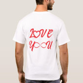 Oneindige Liefde Ontwerp T-shirt (Achterkant)