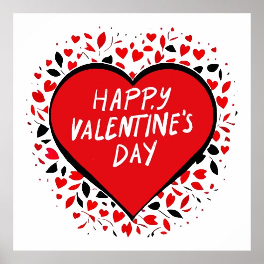 Oneindige Liefde op Valentijnsdag Poster (Voorkant)