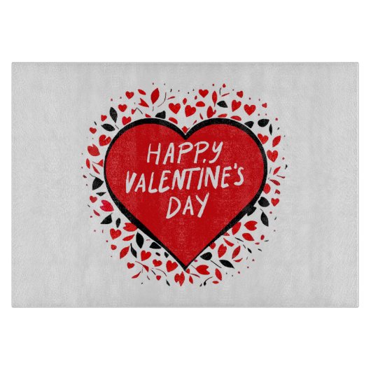 Oneindige liefde op Valentijnsdag Snijplank (Voorkant)