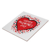 Oneindige Liefde op Valentijnsdag Tegeltje (Zijkant)