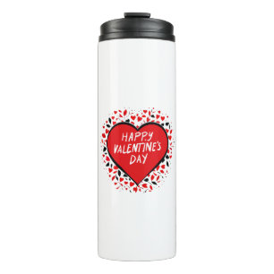 Oneindige liefde op Valentijnsdag Thermosbeker