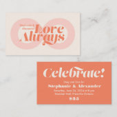 Oneindige Liefde Stag en Doe Ticket (Voorkant / Achterkant)