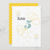 Oneindige Liefde Trouwtafel Kaart (Voorkant / Achterkant)