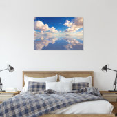 Oneindige luchtreflectiecanvasprint canvas afdruk (Insitu (Slaapkamer))